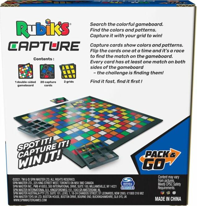 Rubik's Capture Pack n Go Travel