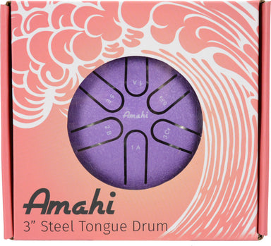 3″ Steel Tongue Drum (Red)