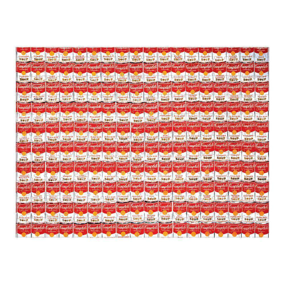 2 Sided Warhol Soup Can 500 pc Puzzle