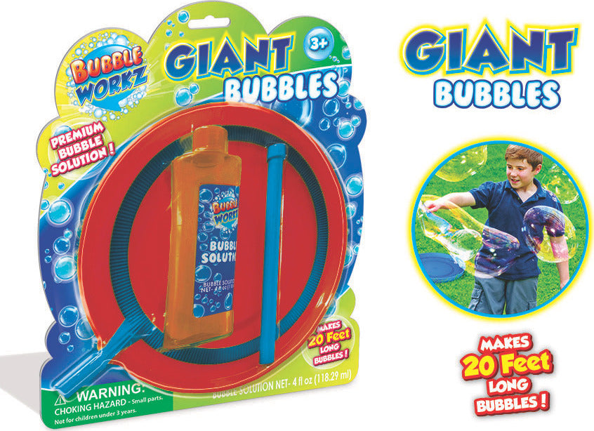 Giant Bubbles Kit (assorted)