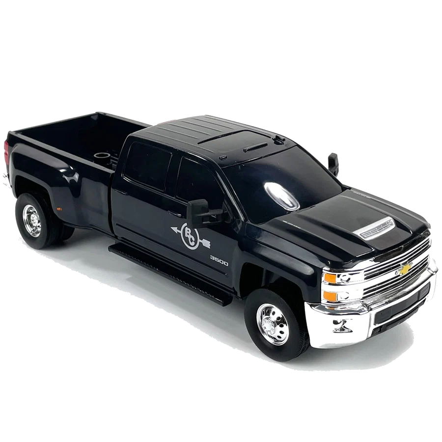 Chevrolet Silverado Black and Chrome