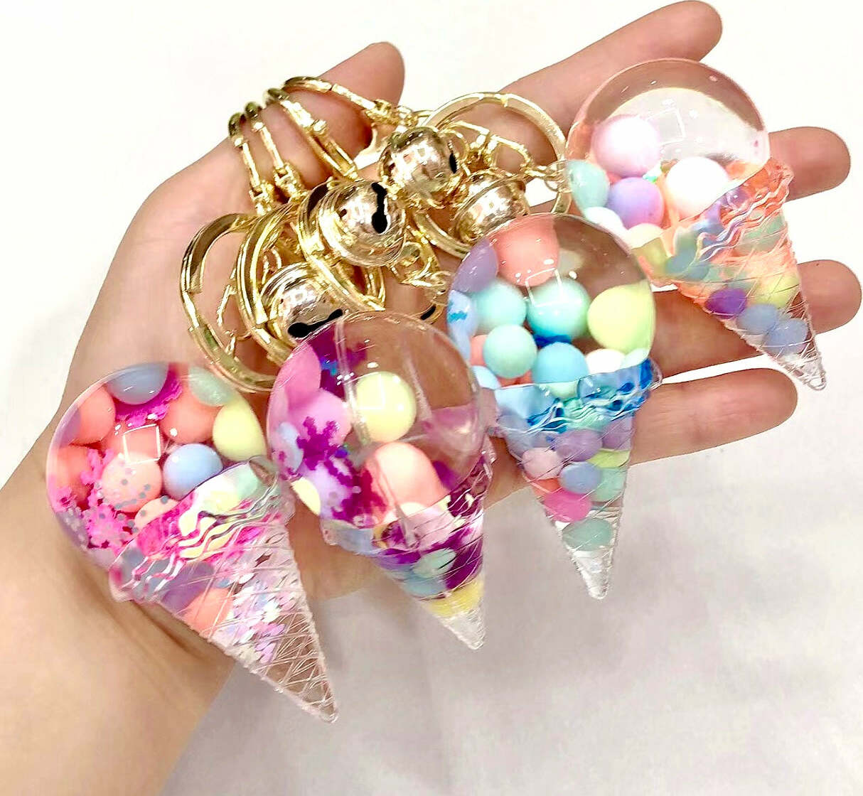 Ice Cream Boba Floaty Key Charm (assorted)