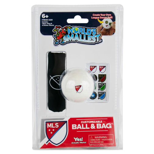 World's Smallest Major League Soccer and Carry Bag