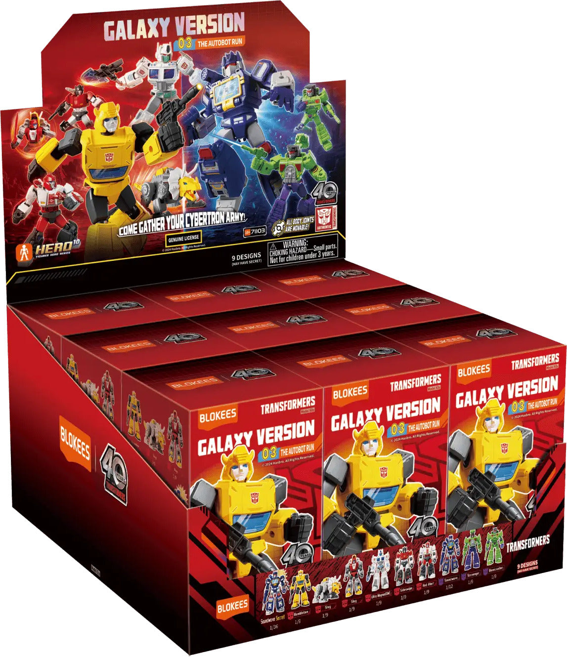 Blokees Figures - Transformers
Classic Class 03 Scourge