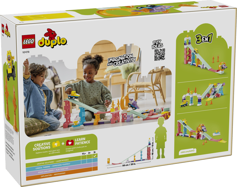 DUPLO 3 In 1 Creative Ramp With Vehicles