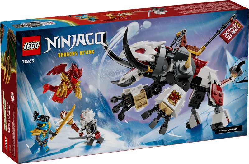 LEGO Zilvar and Grimtak the Dragon Beast