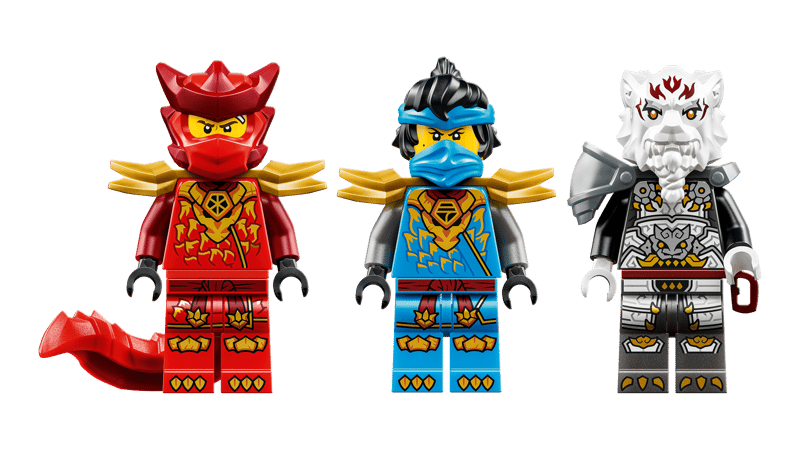 LEGO Zilvar and Grimtak the Dragon Beast