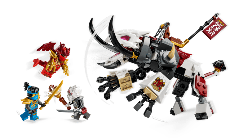 LEGO Zilvar and Grimtak the Dragon Beast