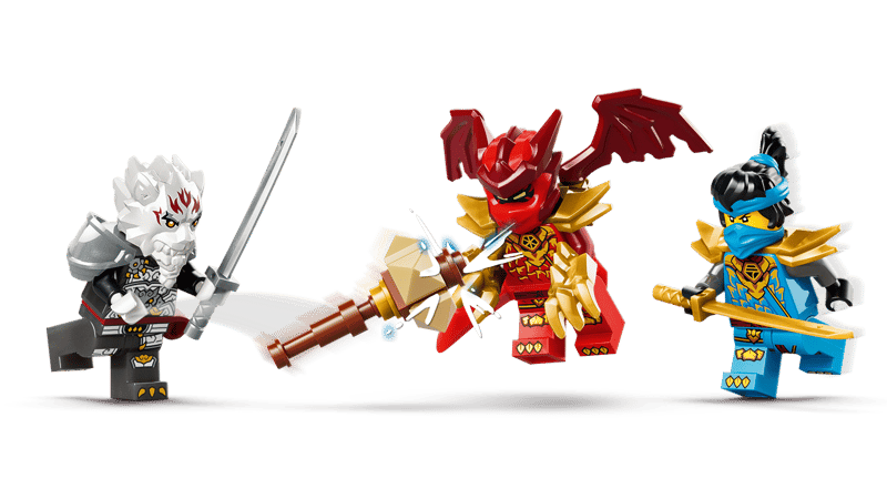 LEGO Zilvar and Grimtak the Dragon Beast