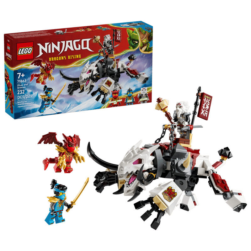 LEGO Zilvar and Grimtak the Dragon Beast