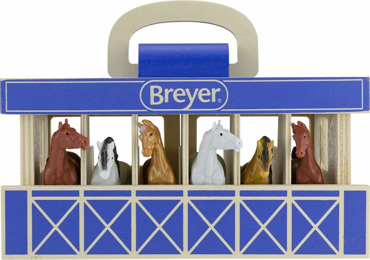 Breyer Farms™ Wood Carry Stable