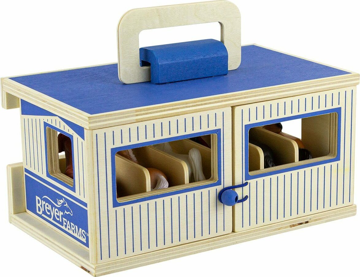 Breyer Farms™ Wood Carry Stable