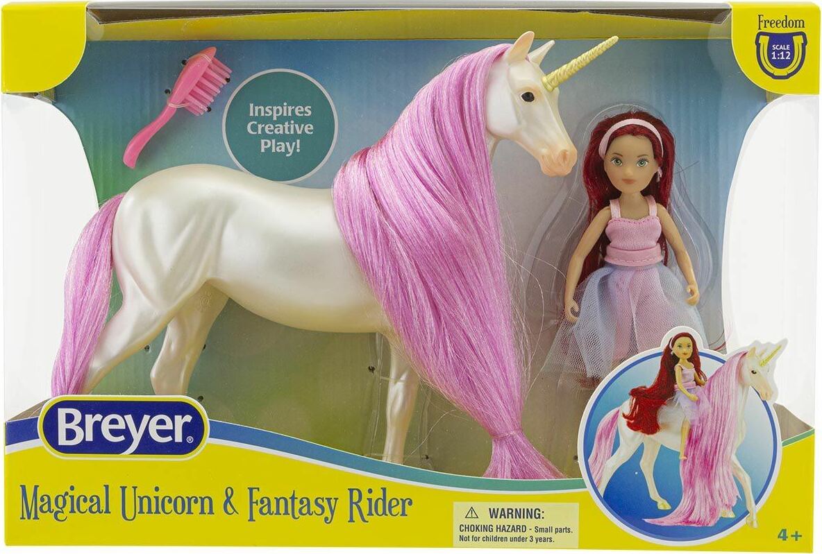 Magical Unicorn Sky and Fantasy Rider Meadow
