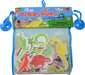 Bath Stickers with Header – Dinosaurs