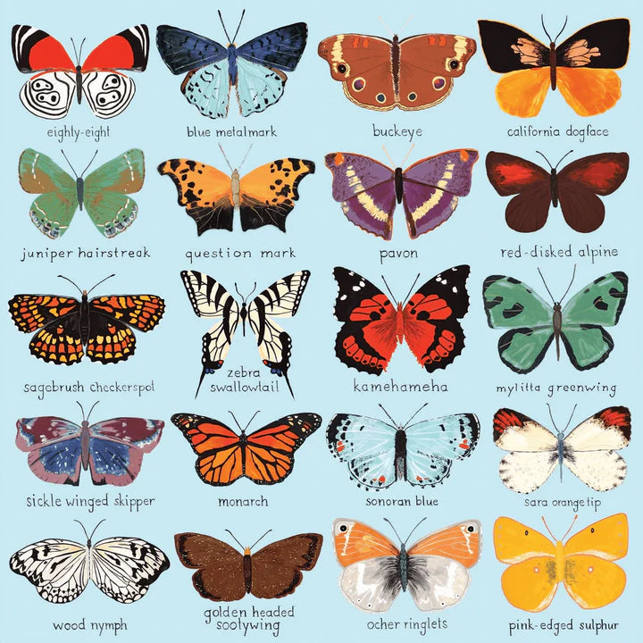 Butterflies North America 500 pc Puzzle