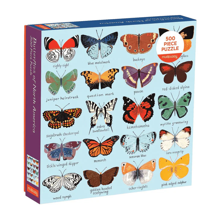 Butterflies North America 500 pc Puzzle