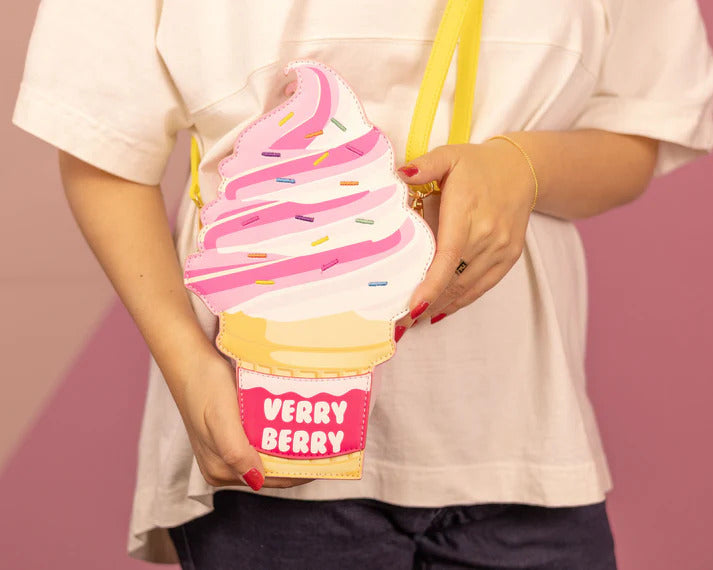 Soft Serve Handbag (very berry)