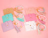 Beaded Bracelet Card Holder with Tassel Set - 12pc Solid Colors