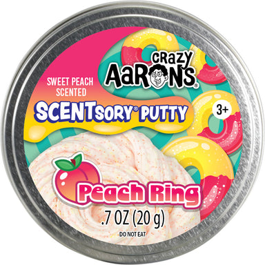 Scentsory Peach Ring - 2.75" Thinking Putty Tin
