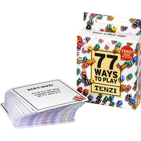 77 Ways to Play TENZI Game
