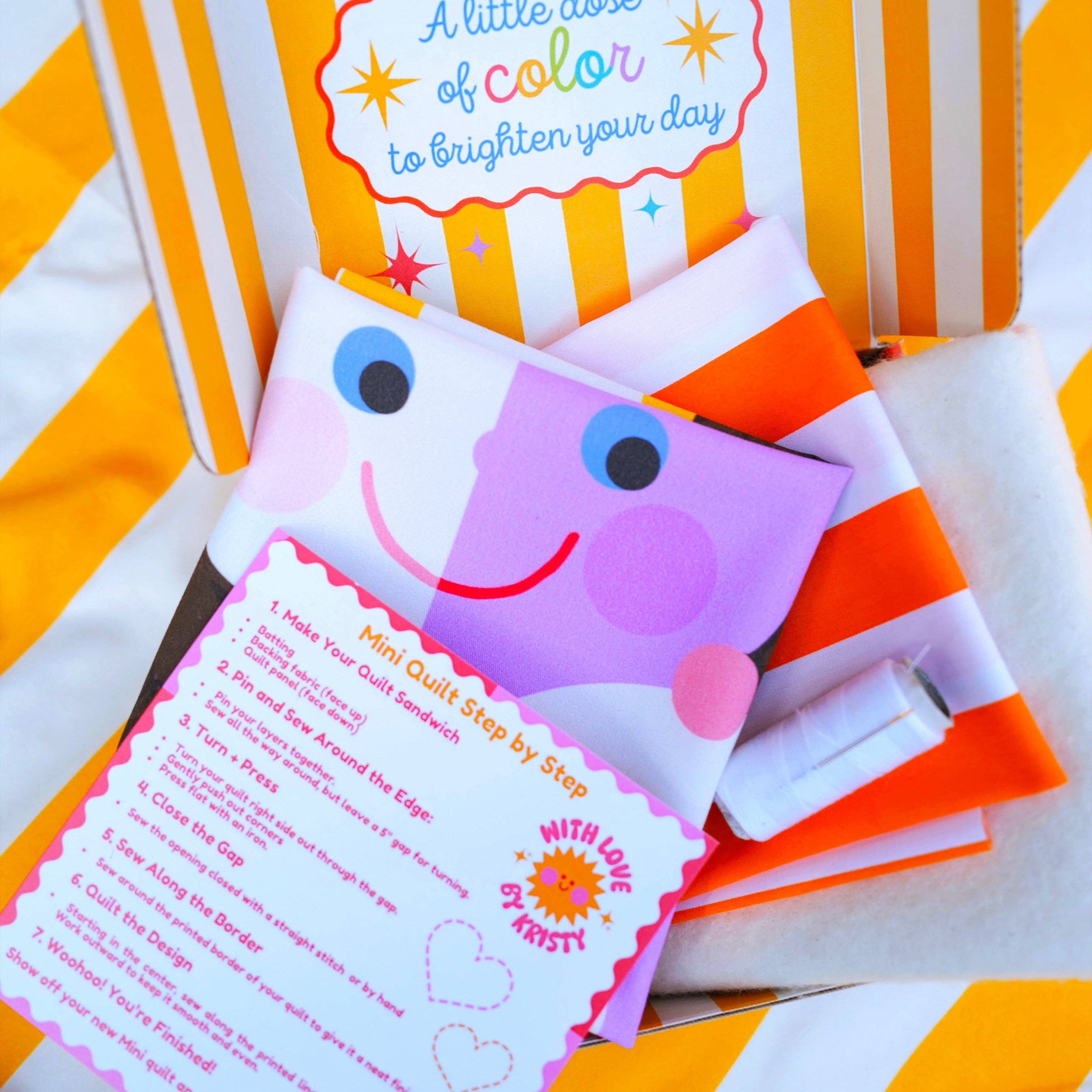 Mary Blair™ Ice Cream Girl Mini Quilt Kit