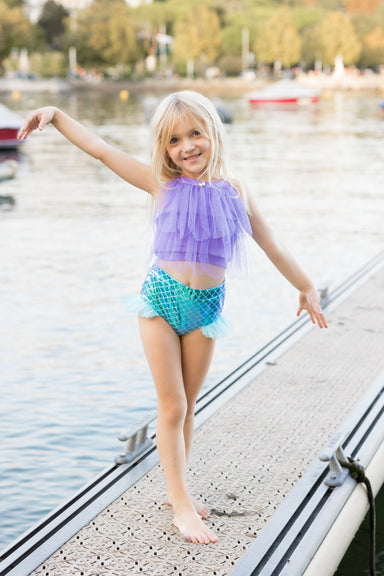 Mermaid Swimsuit (size 5-6)