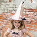 Glam Witch Dress with Hat (size 5-6)