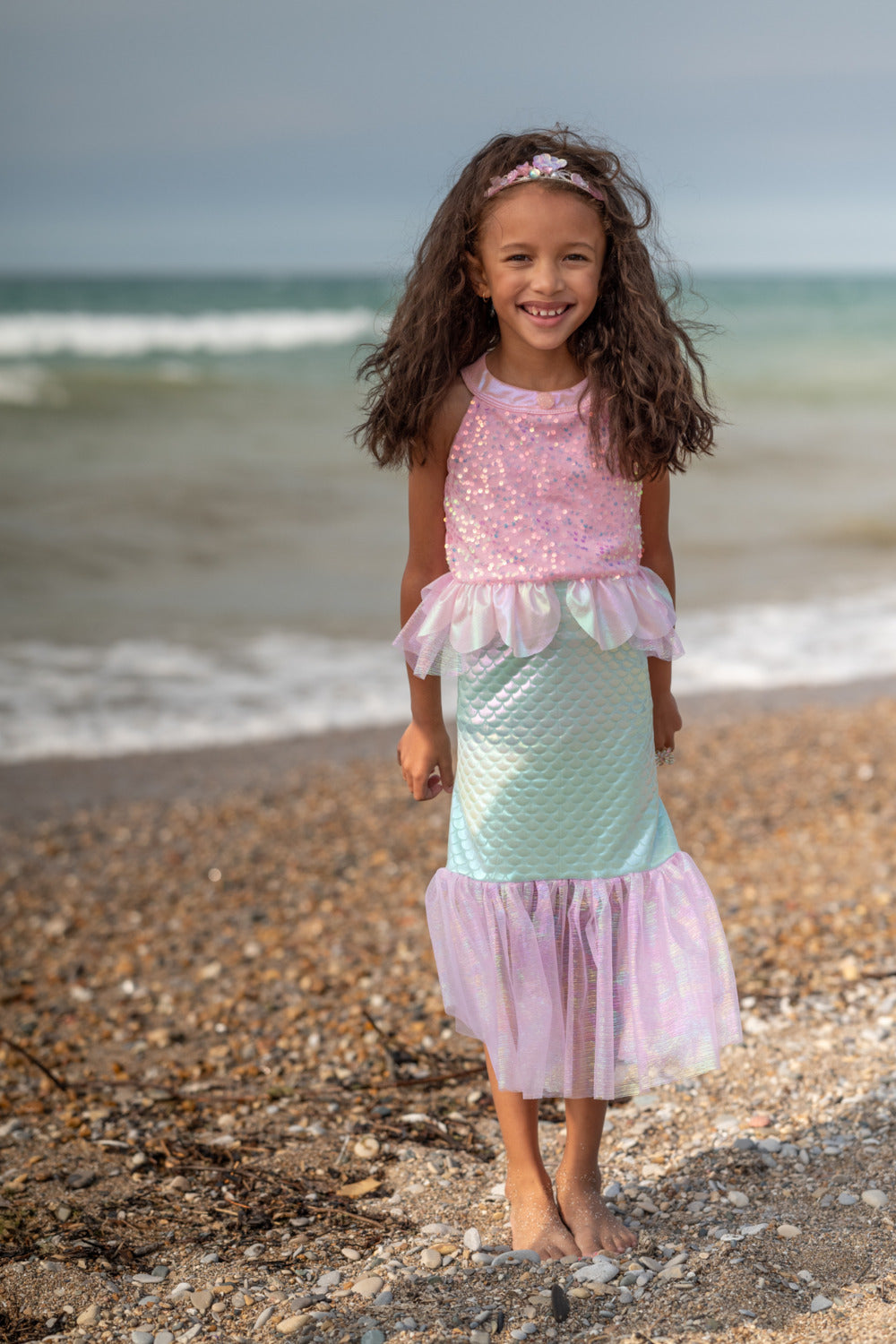 Pink Misty Mermaid Dress (Size 3-4)