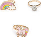 Boutique Unicorn Rainbow Rings