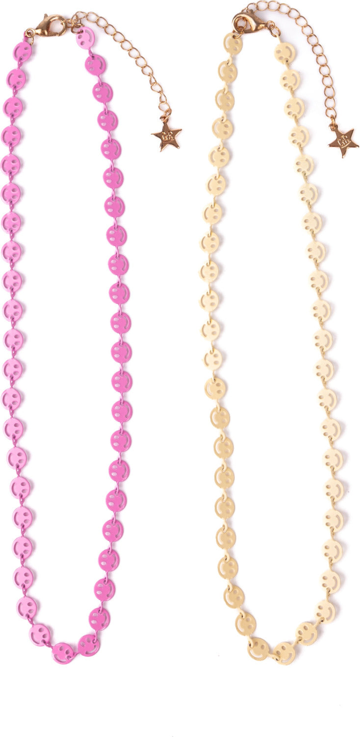 Boutique Chic Pink Lemonade Necklace