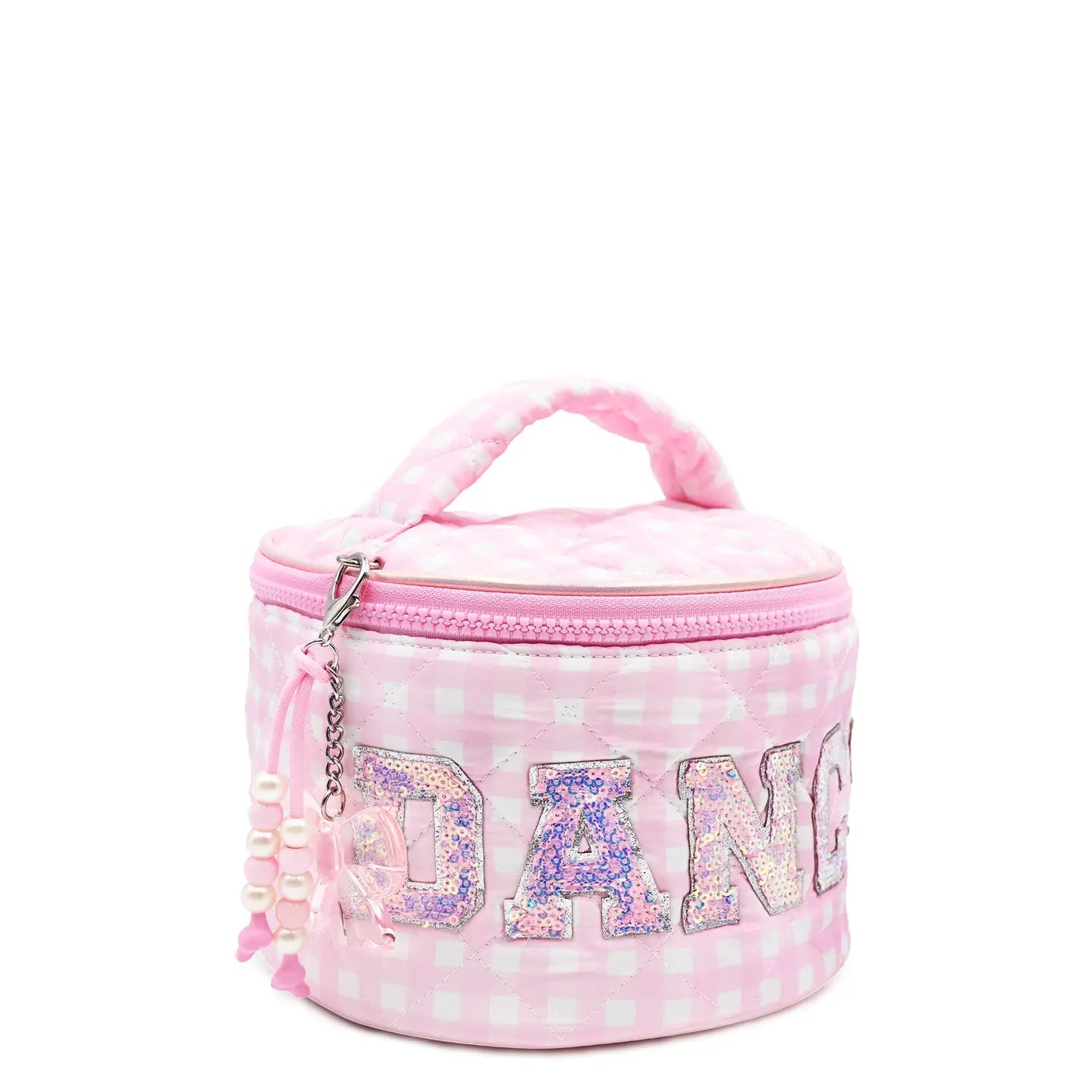 Dance Gingham Round Bag