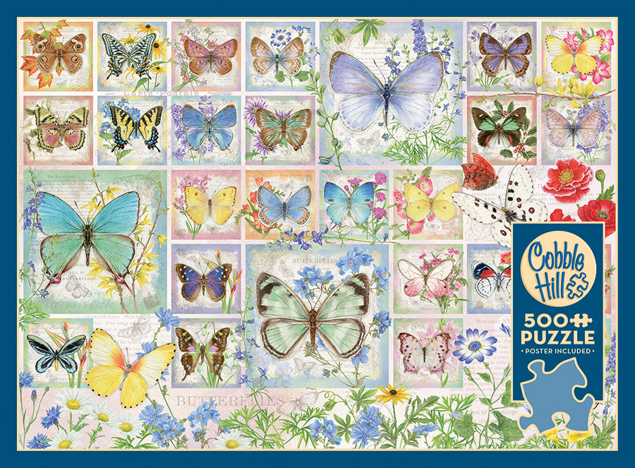 Butterfly Tiles puzzle (500 pc)