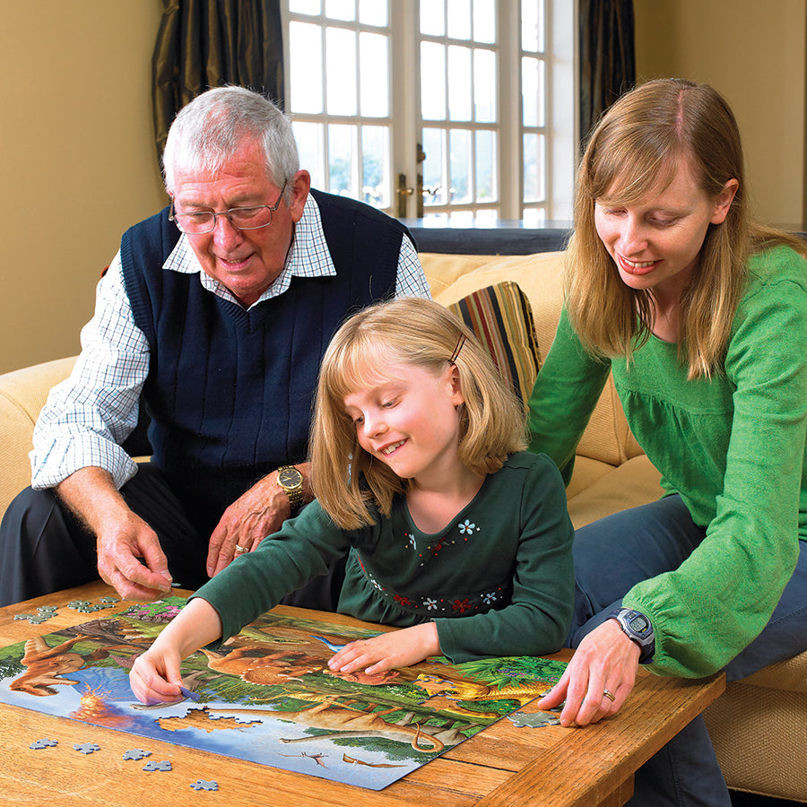 Dinos - family puzzle (350 pc)