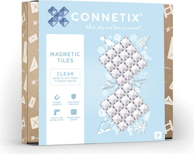 Connetix Base Clear 2 Pack