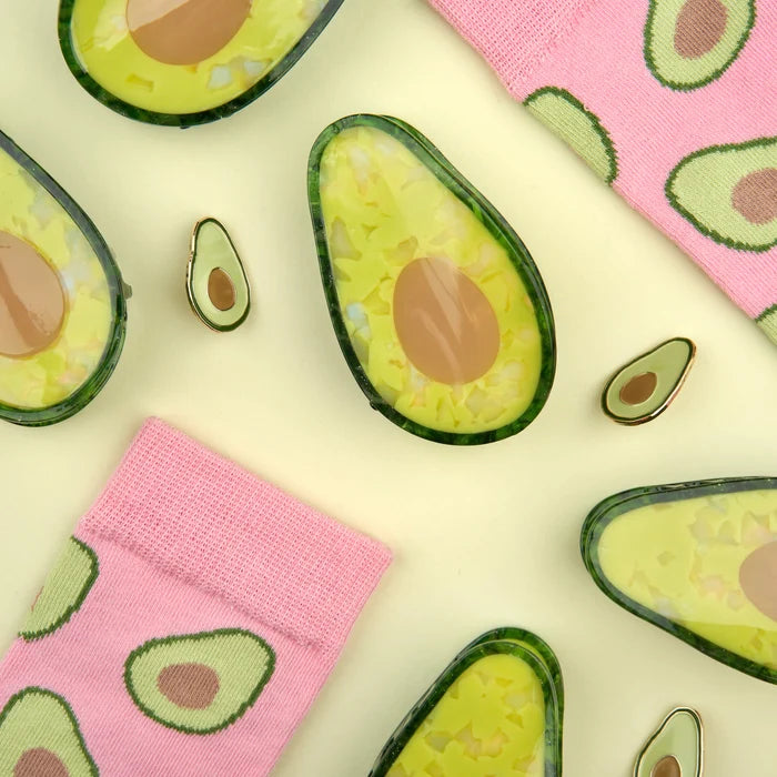 Hair Claw Avocado