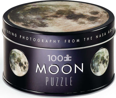 100-Piece Tin NASA Puzzles - Moon