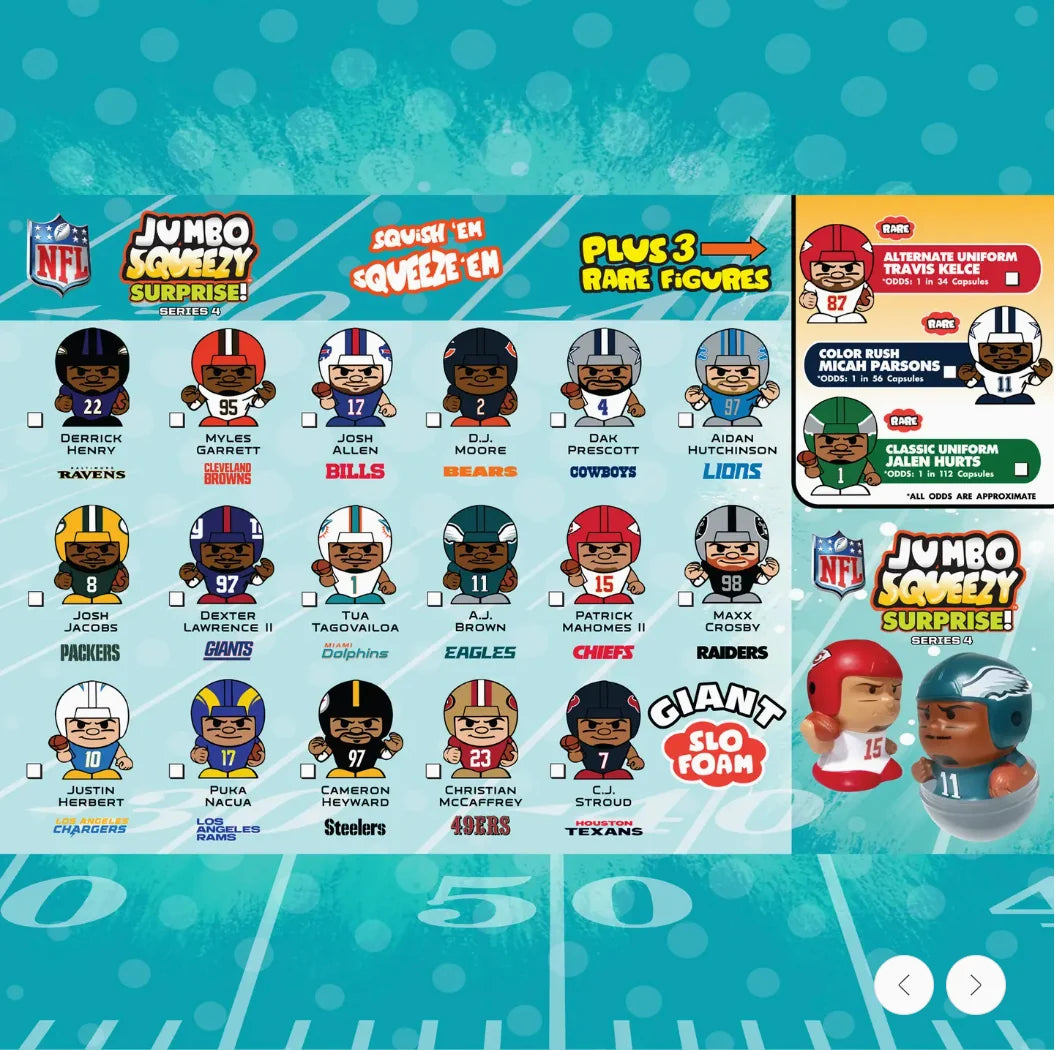 NFL Jumbo Squeezy Capsule 2025