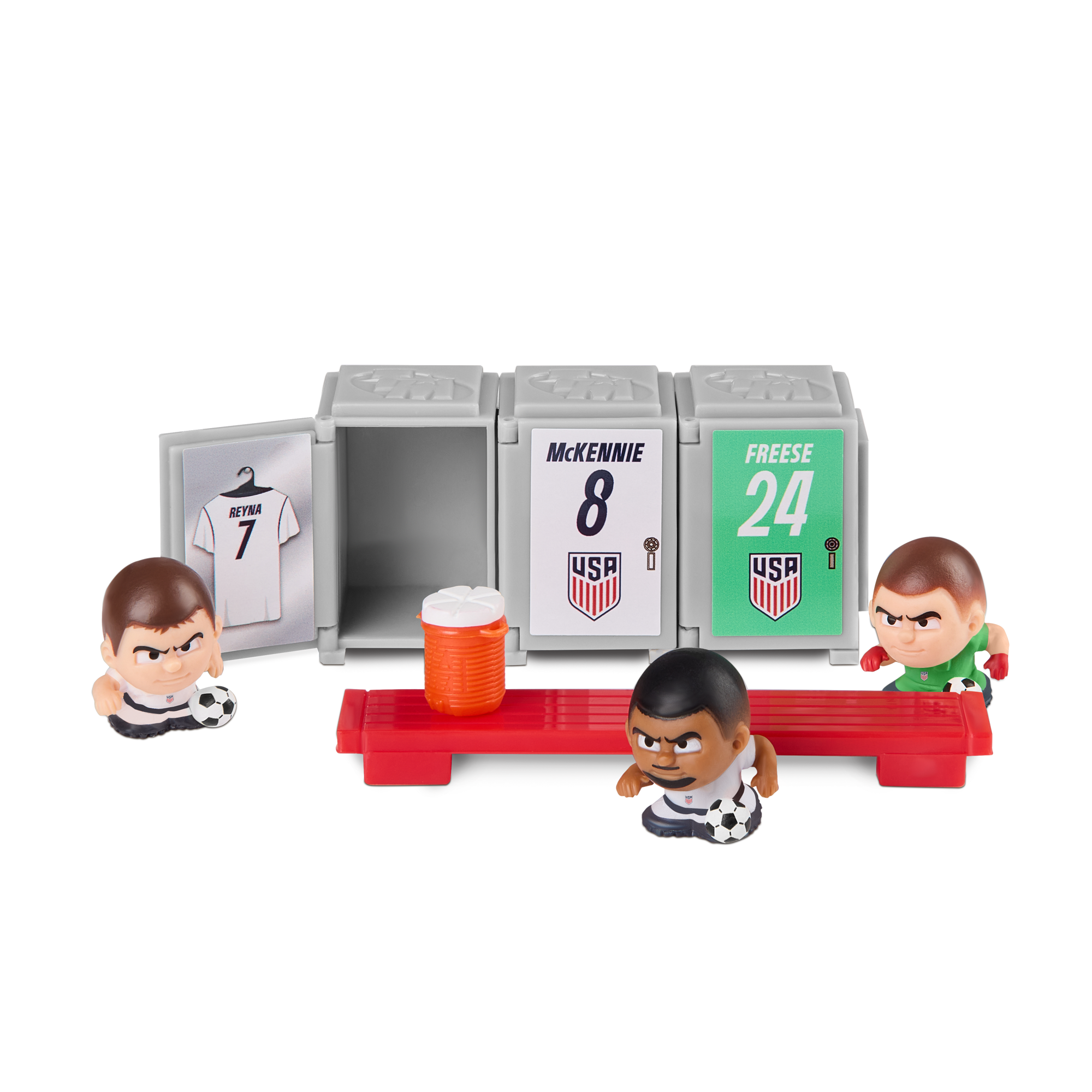 TeenyMates USA Mens Soccer Locker Room Set