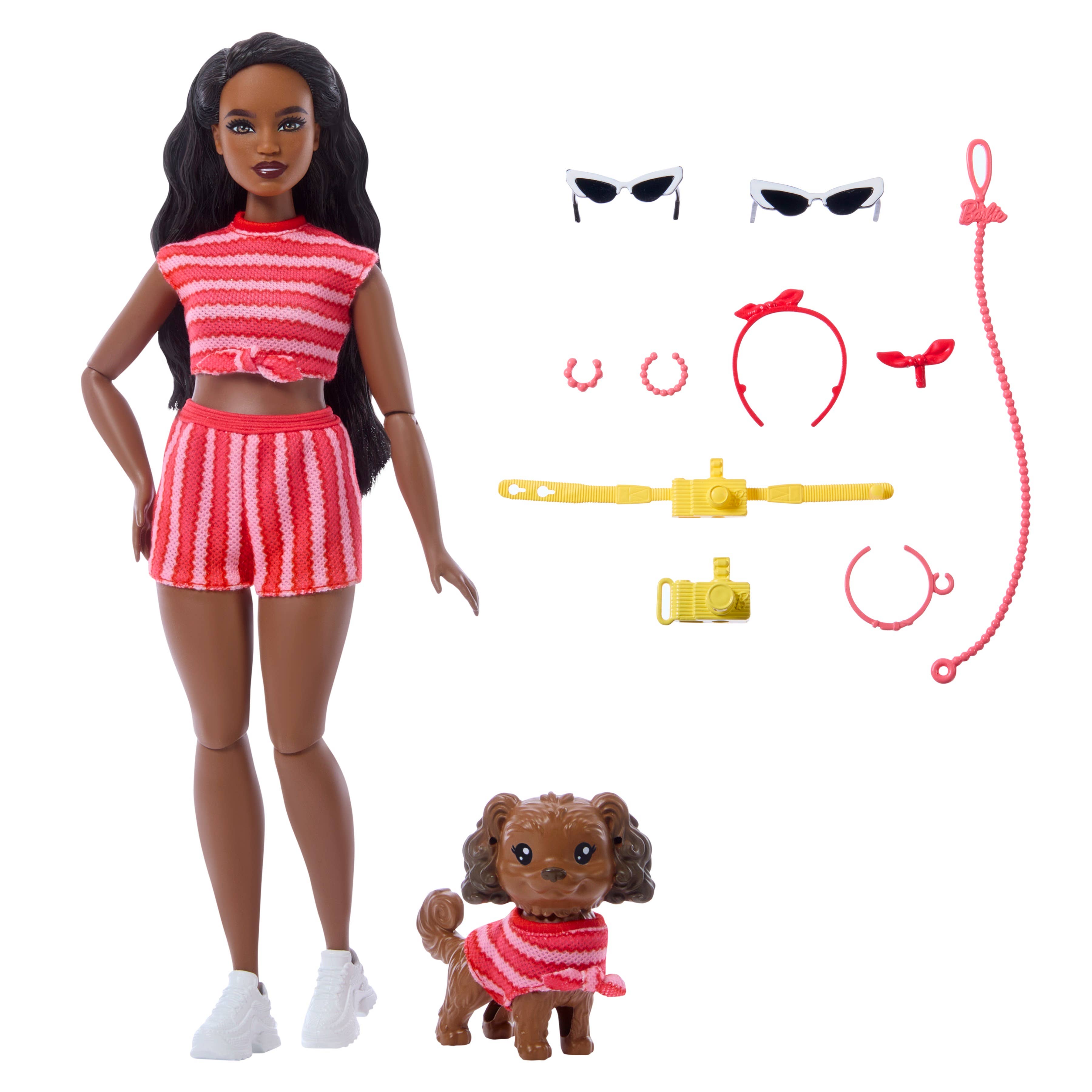 Barbie Twinning Looks Stripes Doll and Accessories