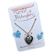 Birthstone Heart Lockets