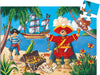 Silhouette Puzzles The Pirate And His Treasure - 36pcs
