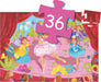 Silhouette Puzzles The Ballerina With The Flower - 36pcs