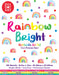 Rainbow Bright Multimedia Art Pad