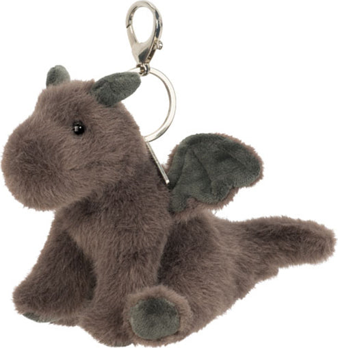 Grey Dragon Bag Charm