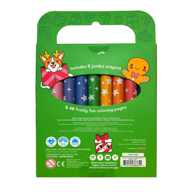 Frosty Fun Coloring Book Carry-Along!