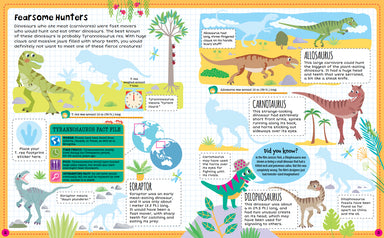 Dinosaur, Sticker Facts