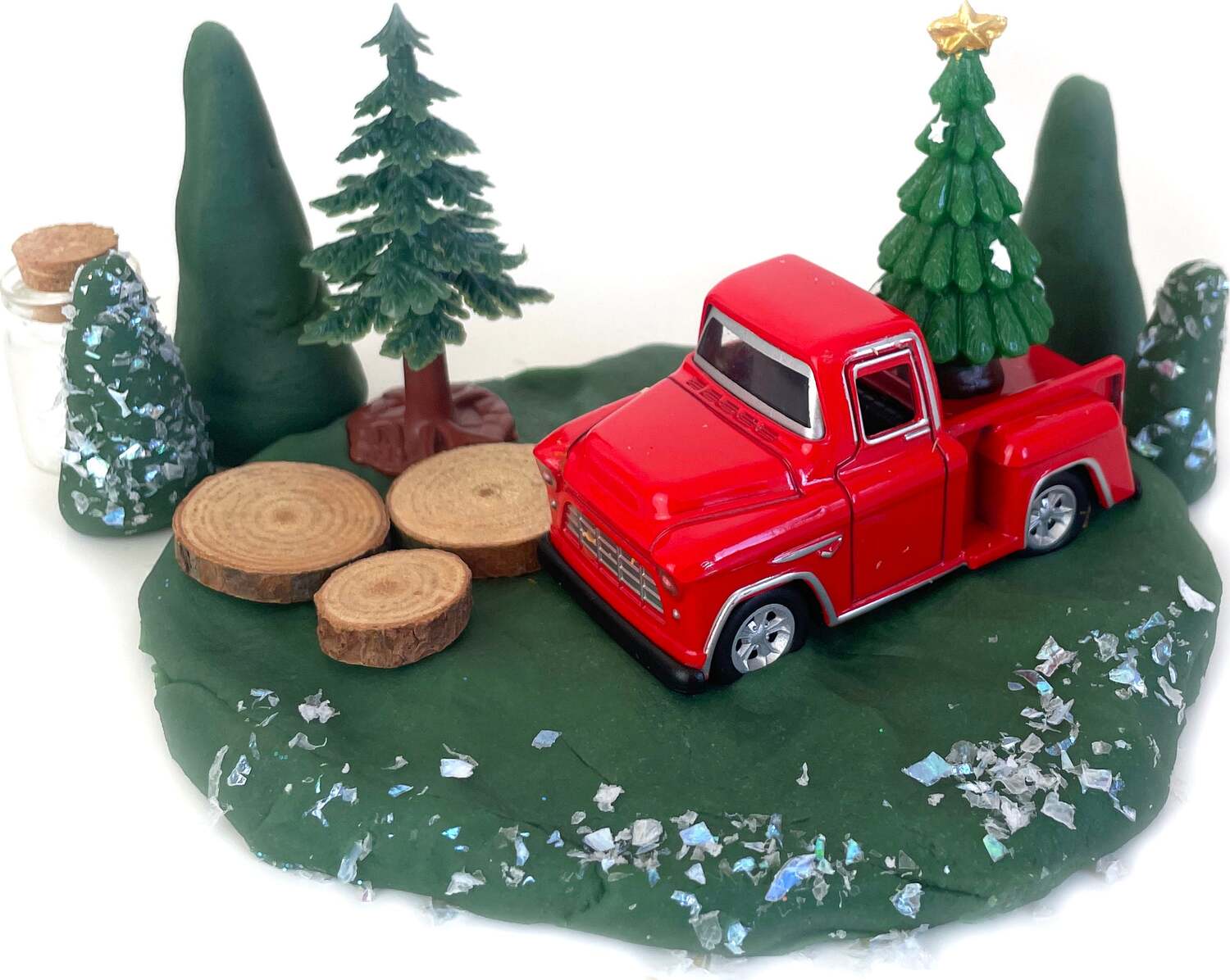 Tree Farm Sensory Play Dough Play Kit