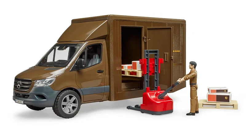 Bruder Mercedes-Benz Sprinter UPS Truck with Driver