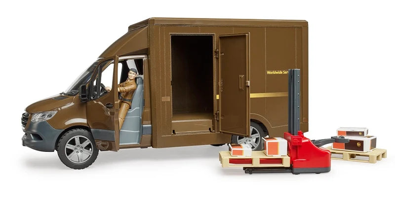 Bruder Mercedes-Benz Sprinter UPS Truck with Driver