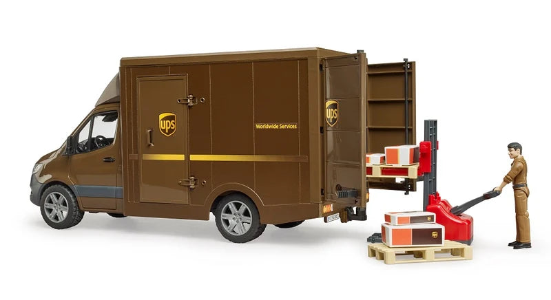Bruder Mercedes-Benz Sprinter UPS Truck with Driver
